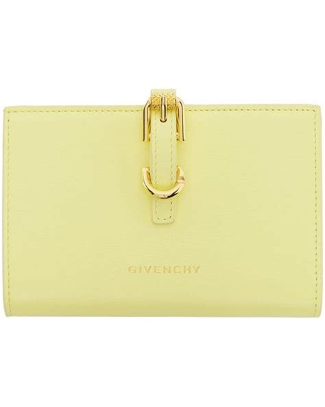 givenchy bi fold|Givenchy: Yellow Voyou Bifold Wallet .